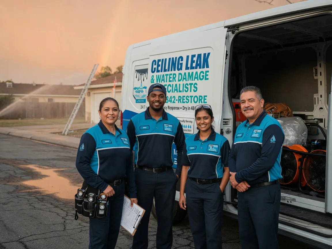Ceiling Leak Cleanup company in Evans, CO